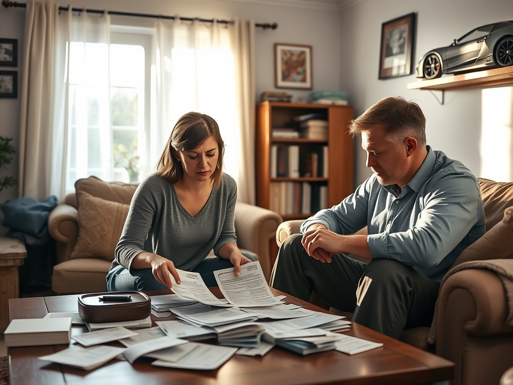 AITA for wanting my husband to split the bills evenly instead of just paying “his share of the overage”?